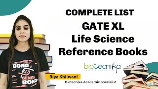 GATE Life Science Important Reference Books - Complete List