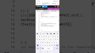 LEARNING OLED 1306 WITH WOKWI @THE CODE GUIDE