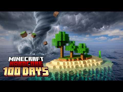 100 Days on a Deserted Island in Hardcore Minecraft