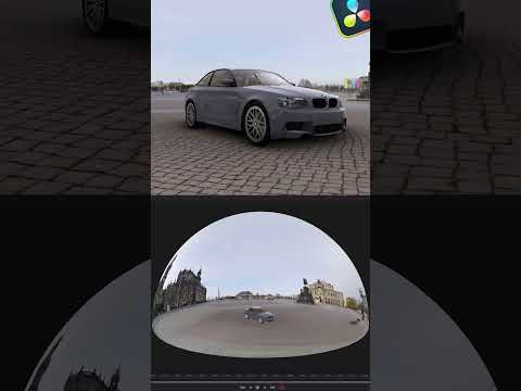 3D Model Car in DaVinci Resolve - Part 1/2 | Step-by-Step Fusion Tutorial (EASY!)