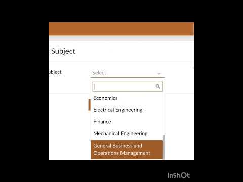 chegg available subjects