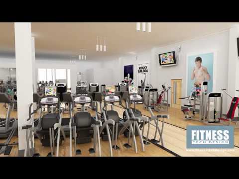 3D Gym Walkthrough - Hatton Health and Fitness - Fitness Tech Design