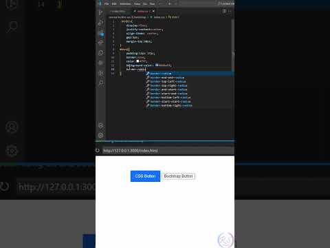 Basic Button Design using css and bootstrap #button #buttoncss #frontendcourse #webdevelopment