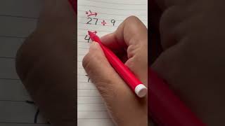 Division by 9 shortcut #dvision #divisionhacks #mathsfun #mathshortcut
