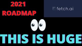 Fetch.AI Road Map: This is HUGE