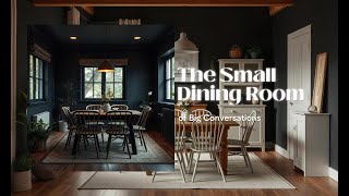 Small Dining Room - Interior Ideas - Inspiration -Cozy Houses #AIInteriorInspiration #DesignTrends
