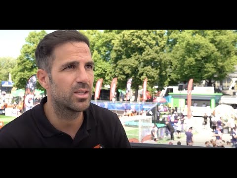 Cesc Fàbregas at Gatorade 5v5 Tournament in Munich