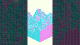 Generative Cubes in #python #processing 🧊