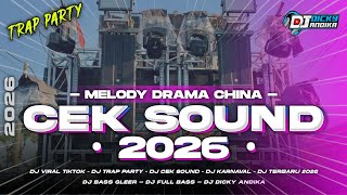 DJ CEK SOUND FULL BASS 2026 | TRAP PARTY BASS HOREG 