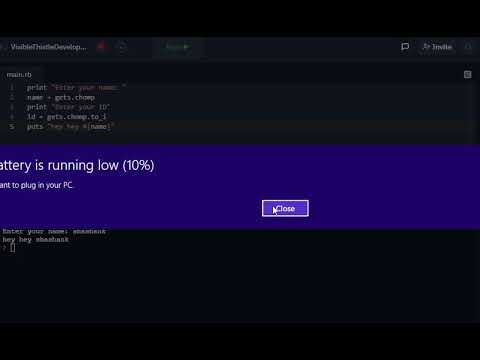 #3 gets.chomp in Ruby