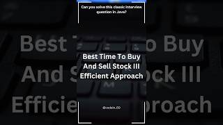 Best Time To Buy And Sell Stock III. Drop your next problem! #codein_60 #dsa #leetcode #interview