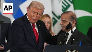 Pakistan's prime minister touts Trump for next year's Nobel Peace Prize