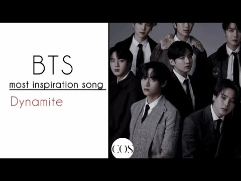 Bts most inspiration song Dynamite