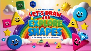 Shape Adventures: Learn & Draw Fun Shapes for Kids | Circles, Squares, Triangles & More!