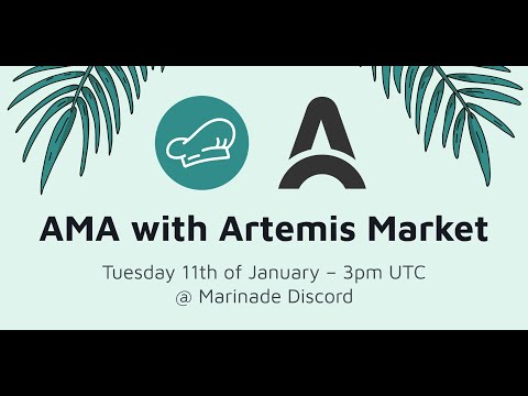 Marinade Ecosystem AMA featuring Artemis Market