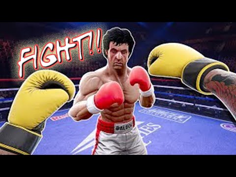 Fighting Rocky Balboa!! | Creed: Rise To Glory VR Gameplay