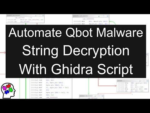 Automate Qbot Malware String Decryption With Ghidra Script