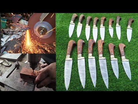 "The Complete Knife Making Process: From Raw Materials to Finished Blade"