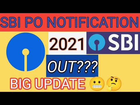 Sbi Po Notification 2021||SBI PO NOTIFICATION 2021 ||Big Update😵😬||Must Watch ✌️