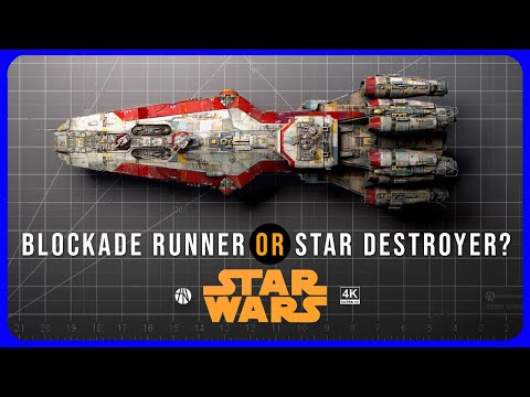Star Wars - Blockaderunner or Star Destroyer - Concept Design Overview - technouveau 0019