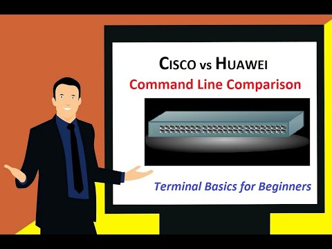 Cisco vs Huawei - CLI Commands