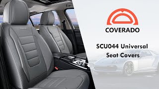 COVERADO | SCU044 Universal Seat Covers Install Process ‪‪