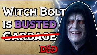 Witch Bolt is OP now? (2024 Guide): How to Use DnD Spells #35