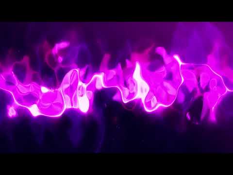 Neon Liquid Flame Background Loop – Purple Fire Animation for Websites