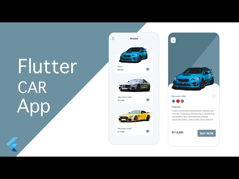 Car App - [ Flutter Responsive UI ] -  Speed Code