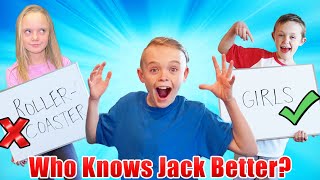 Who Knows Jack Better! Jazzy vs Kade! (Pt 2)