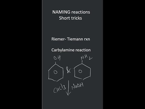 Naming Reaction Short trick in Tamil #1 | +2 NEET IIT JEE Tricks