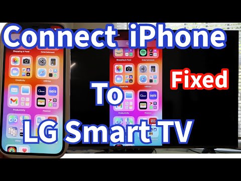iPhone Not Connecting to LG TV? Try This Easy Fix(Airplay 2025)!