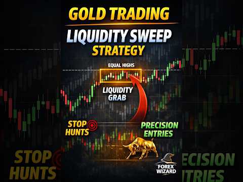 FOREX GOLD (XAUUSD) Liquidity Sweep Strategy | Trade the Reaction, Not the Breakout