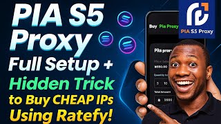 🚀 PIA S5 Proxy Full Setup + Hidden Trick to Buy CHEAP IPs Using Ratefy!