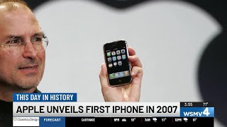 This Day in History: Apple unveils first iPhone in 2007