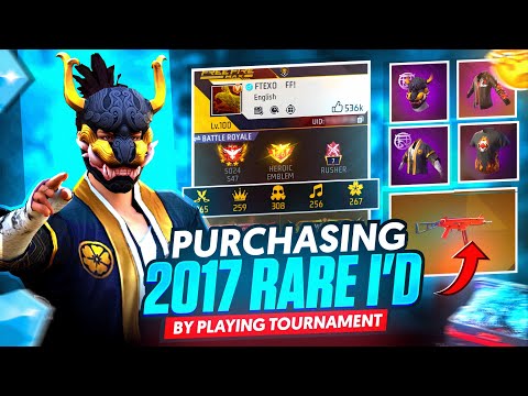 PURCHASING 2017 RARE I'D BY PLAYING SOLO TOURNAMENT 🤯 || WITH RARE OLD COLLECTION 😱 | Ep-1