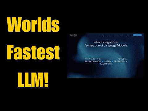 This New AI is BREAKING Speed Records!  10X Vibe Coding