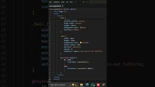 "CSS Magic: Create a Bouncing Ball Animation 🎾"