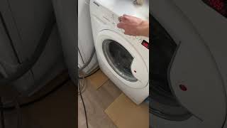 Hoover VisionTech VTS715D21X washing machine || Slamming side panels distribution attempt