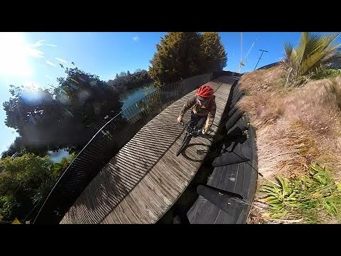 Biking in New Zealand