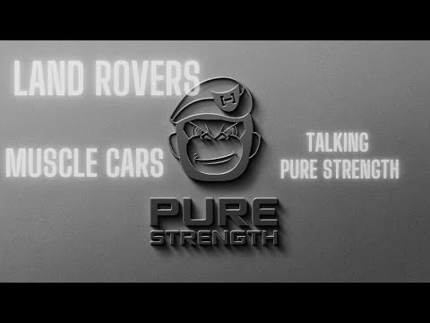 Talking Pure Strength Land Rover Defenders  & Muscle Cars