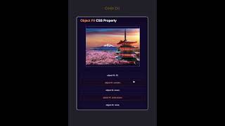 #Css object-fit property #coding