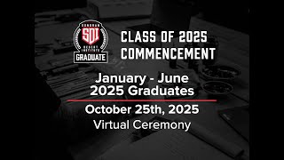 SDI 2025 Fall Commencement Graduation Ceremony