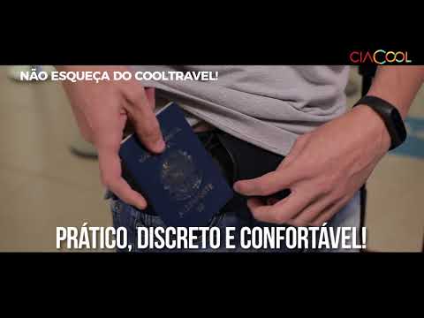 Cooltravel | Cinto porta objetos para viagem | Ciacool