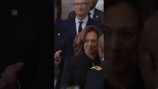 Biden and Harris arrive at Trump's inauguration