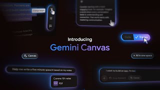 Introducing Canvas in Gemini