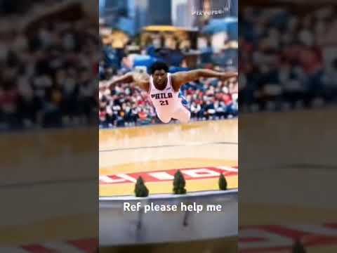 Joel embild worst flops for fouls. #nba #nbashorts #nbahighlights #joel #philadelphia76ers #76ers