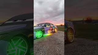 My Hero Academia with Infiniti Q60 Coupe Custom Design Anime Itasha Car Wrap