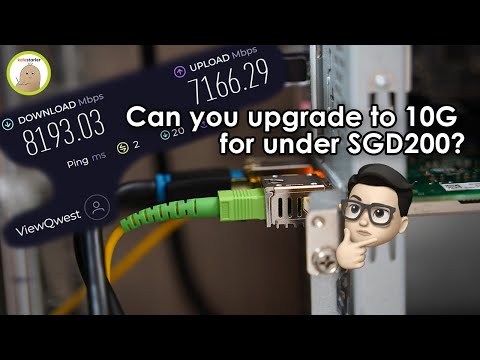 I upgraded to 10G for less than SGD200!