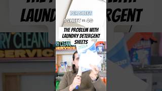 The Problem With Laundry Detergent Sheets